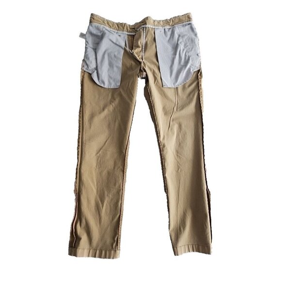 Goodfellow Chino Men's Size 38x32 Hennepin Straight Leg Stretch Khaki Chinos Tan - Picture 5 of 16